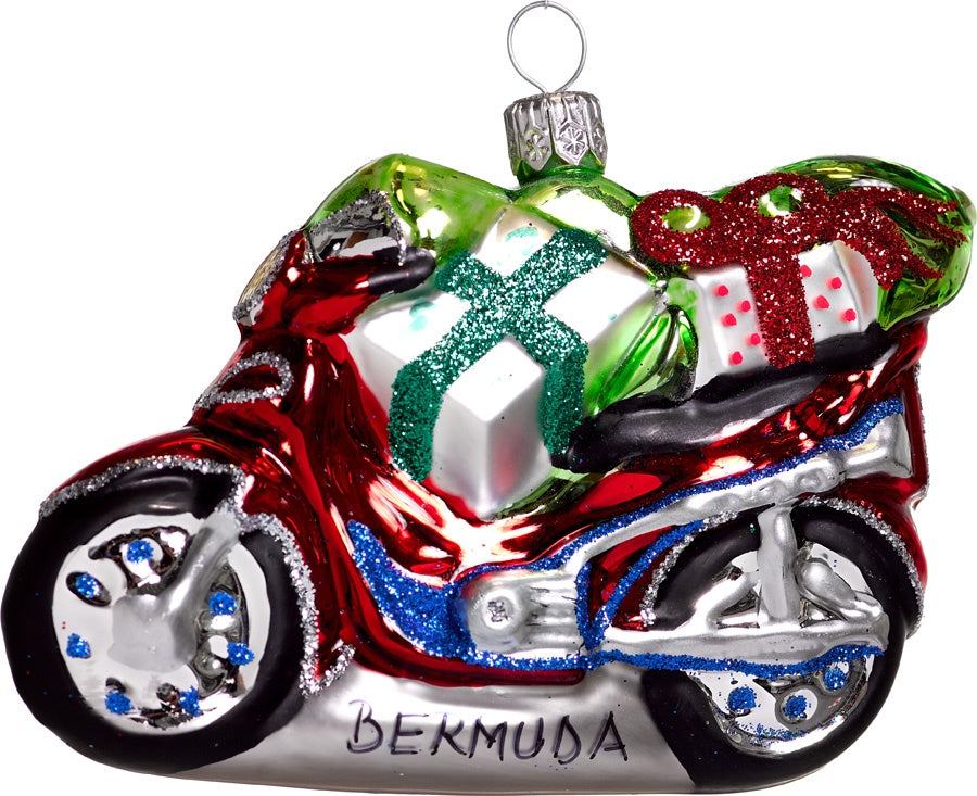 Scooter Christmas Ornament