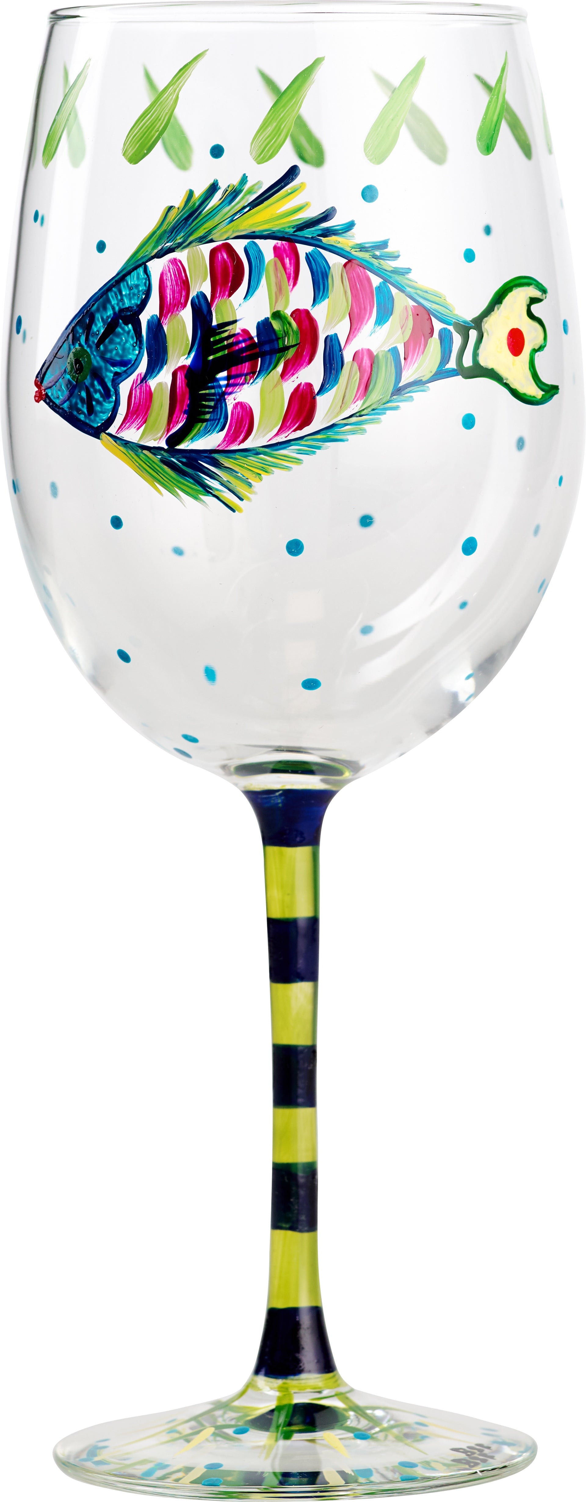 Parrot Fish Wine Glass – The Island Shop
